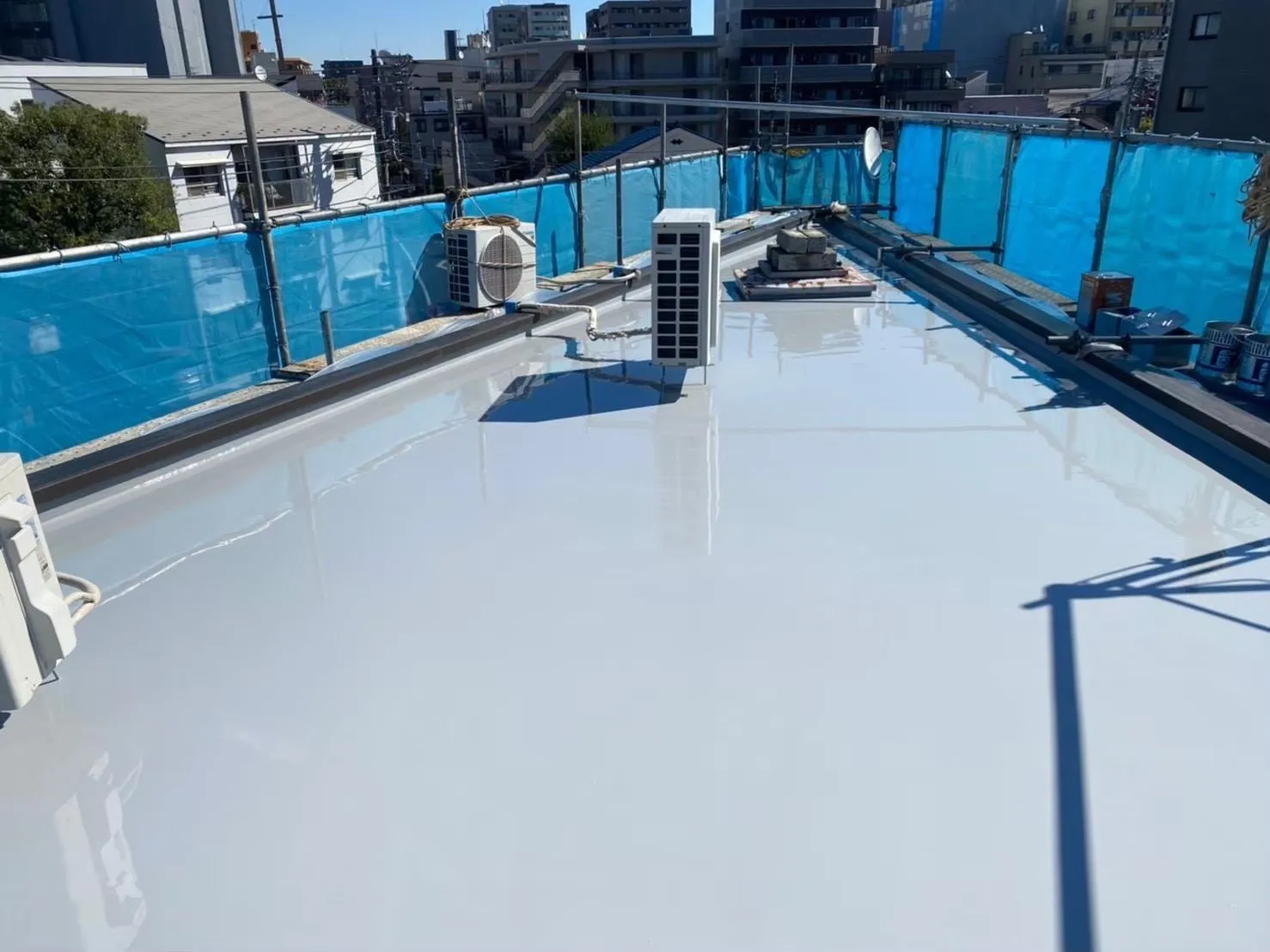 各種防水工事の施工写真 3枚目